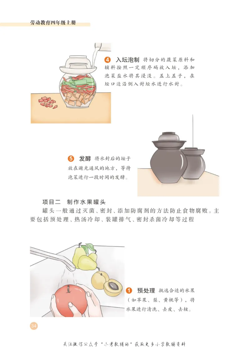 劳动教育4年级上册_电子课本_小学电子课本_11劳动技术_武汉版