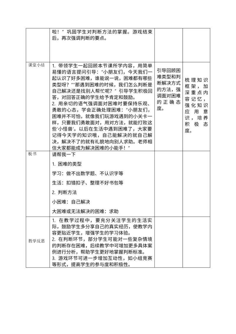核心素养2.2请帮我一下第一课时教案_A493小学道法_人教版小学道德与法治教学资源包_人教版小学道德与法治（新教材123年级）(2025秋新版)_1年级下册（25春）_PPT课件+教案