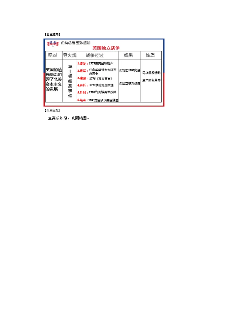 《第18课美国的独立》山东省刘萍老师_新版初中_9上历史公开课_第六单元资本主义制度的初步确立_第18课美国的独立_《第18课美国的独立》山东省刘萍老师