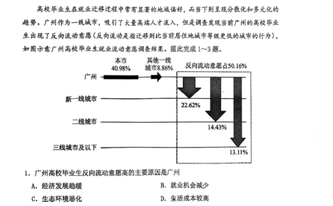 泸县普通高中共同体2025年春期高一半期联合考试地理试题泸县普通高中共同体2025年春期高一半期联合考试地理试题_2025年05月试卷