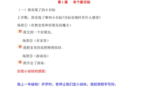 新版一年级下册道德与法治第一单元我有新面貌知识点归纳汇总_A493小学道法_人教版小学道德与法治教学资源包_小学道法《知识梳理》1-6年级上下册_1年级下册（2025最新版）_2025春