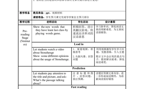 Unit8第5课时(SectionB2a-2e)（教学设计）-九年级英语全一册同步备课系列（人教新目标GoForIt!）_最新人教版英语九年级全册_新更新初中英语9全_02课件+教案+学案_（2）教案
