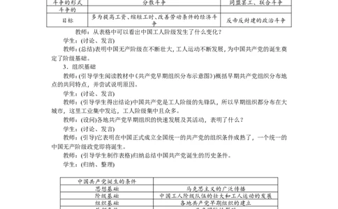 八年级历史上册教案：第14课　中国的诞生_初中_人教版初中历史新八上_2.教案+学案（多套）_全册教案_第2套：部编人教版8年级历史上册全册教案（26份）含板书及课堂小结