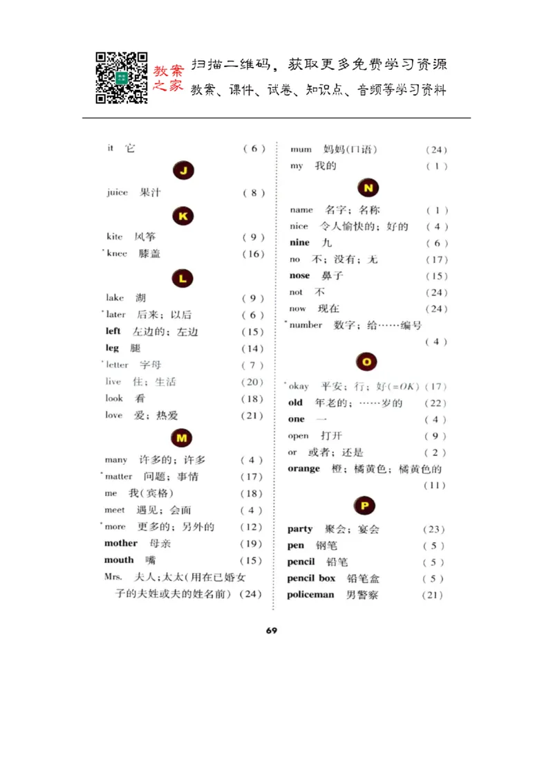 冀教版英语（三起）三年级上册电子课本_电子课本_小学电子课本_03英语_新建文件夹_05冀教版_三年级起点_上册