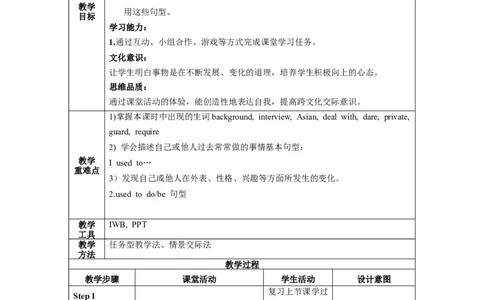 Unit4第3课时(SectionAGF-4c)（教学设计）_最新人教版英语九年级全册_旧版可参考_01.英语9全一册-新课标PPT课件+教案+学案+作业第1套_教案