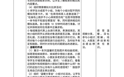 核心素养2.2请帮我一下第二课时教案_A493小学道法_人教版小学道德与法治教学资源包_人教版小学道德与法治（新教材123年级）(2025秋新版)_1年级下册（25春）_PPT课件+教案