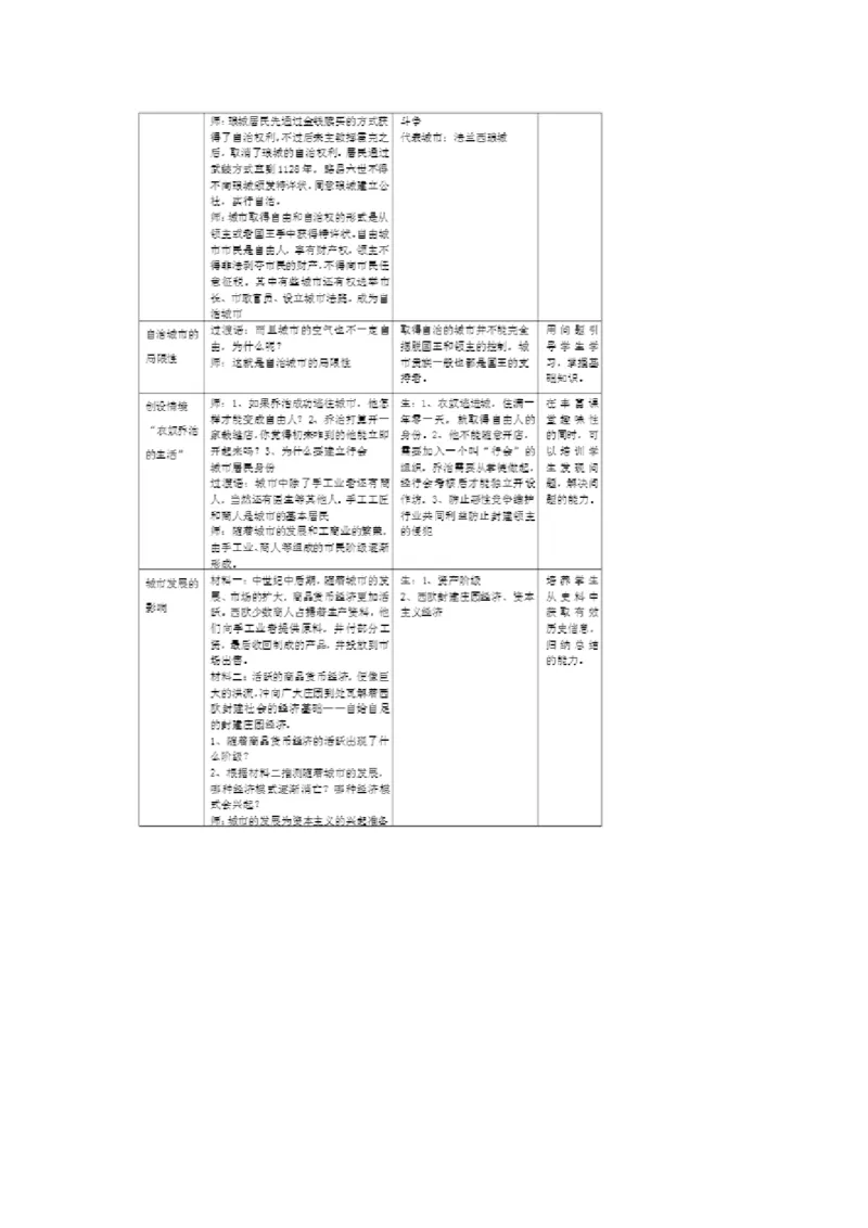 《第9课中世纪城市和大学的兴起》江苏省陈荣圣老师_新版初中_9上历史公开课_第三单元封建时代的欧洲_第9课中世纪城市和大学的兴起