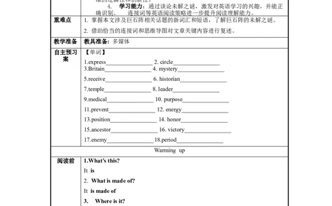 Unit8第5课时(SectionB2a-2e)（导学案）-九年级英语全一册同步备课系列（人教新目标GoForIt!）_最新人教版英语九年级全册_新更新初中英语9全_02课件+教案+学案_（3）导学案