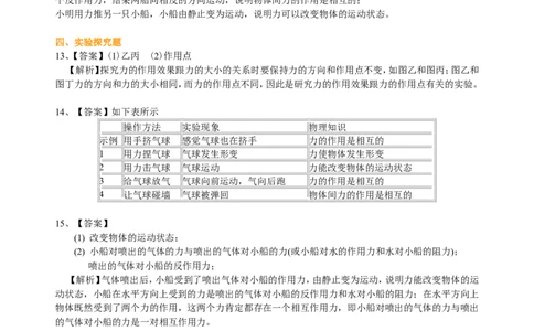 力巩固练习_初物_1初中物理_4初二物理人教版知识导学