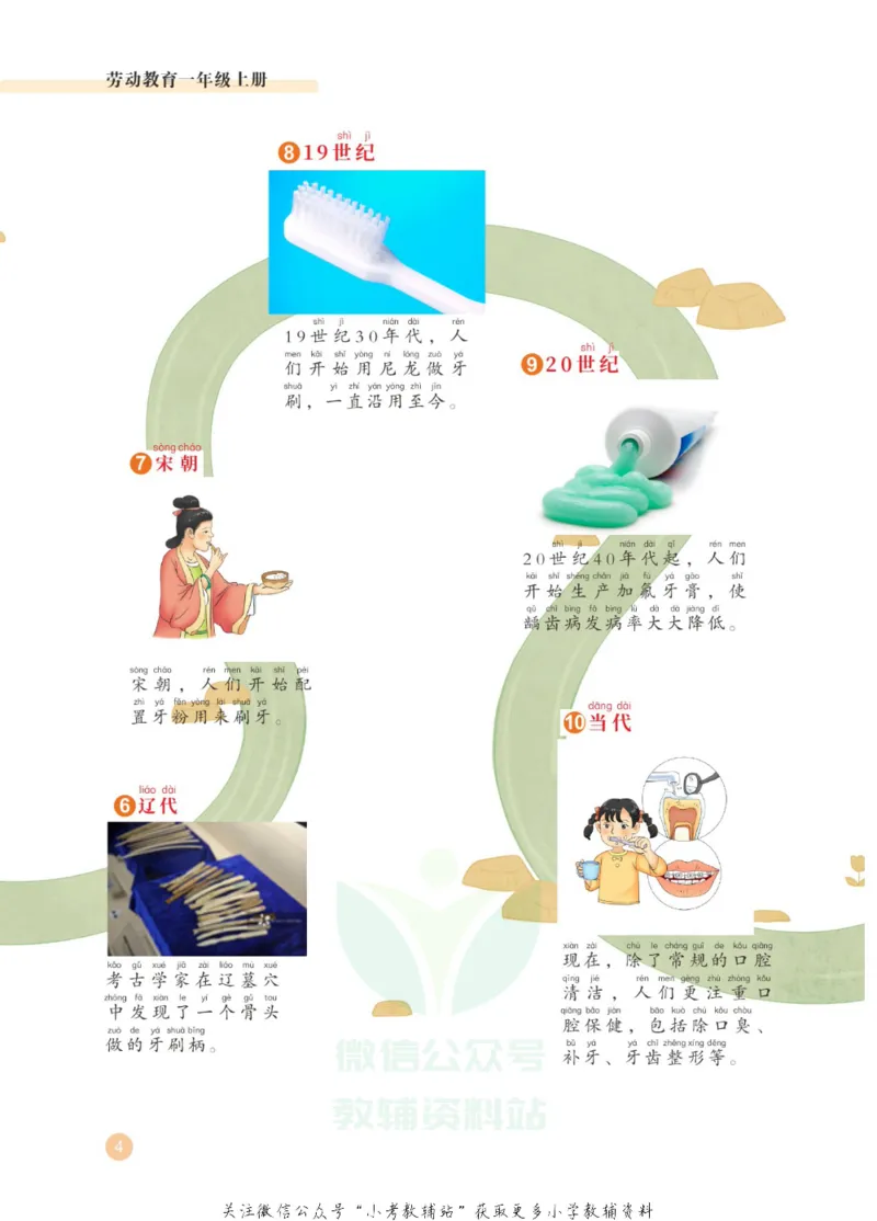 劳动教育1年级上册_电子课本_小学电子课本_11劳动技术_武汉版