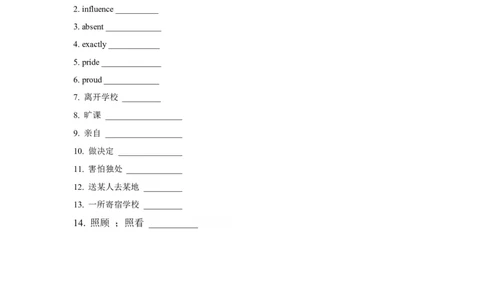 Unit4第6课时(SectionB3a-selfcheck)（分层作业-解析版）_最新人教版英语九年级全册_旧版可参考_01.英语9全一册-新课标PPT课件+教案+学案+作业第1套_分层作业