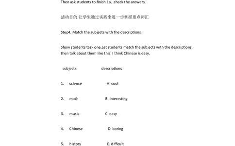 Unit9Myfavoritesubjectisscience.A1a&mdash;2d[方彬琪]市一级优质课教案_最新人教版英语七年级上册_七上英语旧版_人教版初中英语7上(新目标)教案PPT课件优质课视频