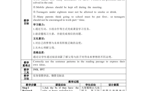 Unit7第6课时(SectionB3a-selfcheck)（教学设计）-九年级英语全册同步备课系列（人教新目标GoForIt!）_最新人教版英语九年级全册_新更新初中英语9全_02课件+教案+学案_（2）教案