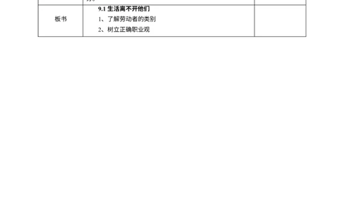 9生活离不开他们第一课时教案_A493小学道法_26新四年级道法下册（统编版）_教学教案_教案三