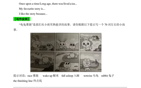Unit8OnceUponaTime.（话题写作指导）（原卷版）_最新人教版英语七年级下册_七下英语2025版_21.写作提升及专练