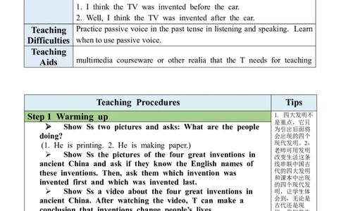 Unit6SectionA（1a-1c）教案_最新人教版英语九年级全册_新更新初中英语9全_05教案（多套）_分课时教案全英_Unit6