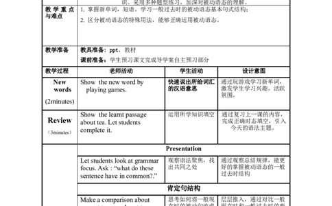 Unit6第3课时(SectionAGrammarFocus-4c)（教学设计）-九年级英语全一册同步备课系列（人教新目标GoForIt!）_最新人教版英语九年级全册_新更新初中英语9全_02课件+教案+学案