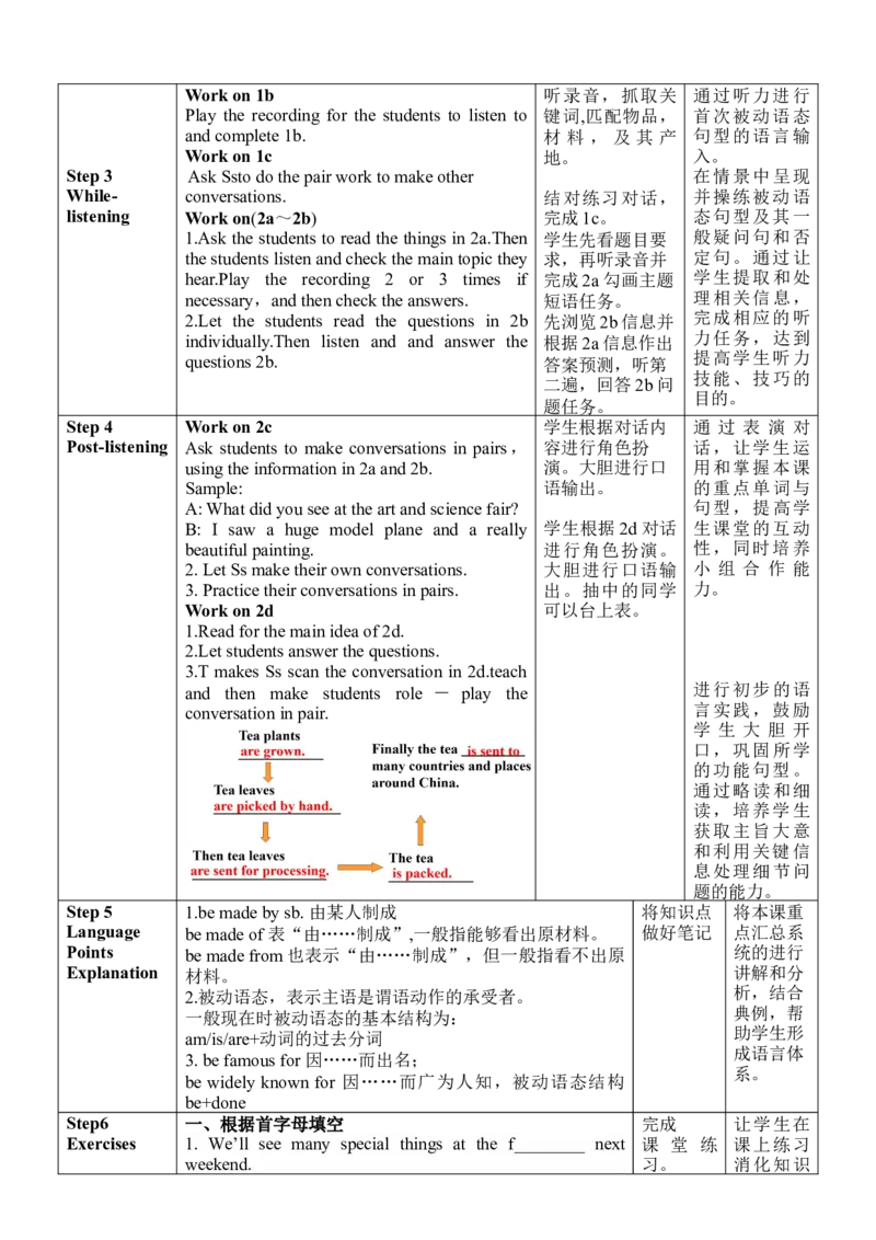 Unit5SectionA(1a～2d)_最新人教版英语九年级全册_新更新初中英语9全_新修订版英语9全一册教案课件-新修订版，第二单元有改动_核心素养教案