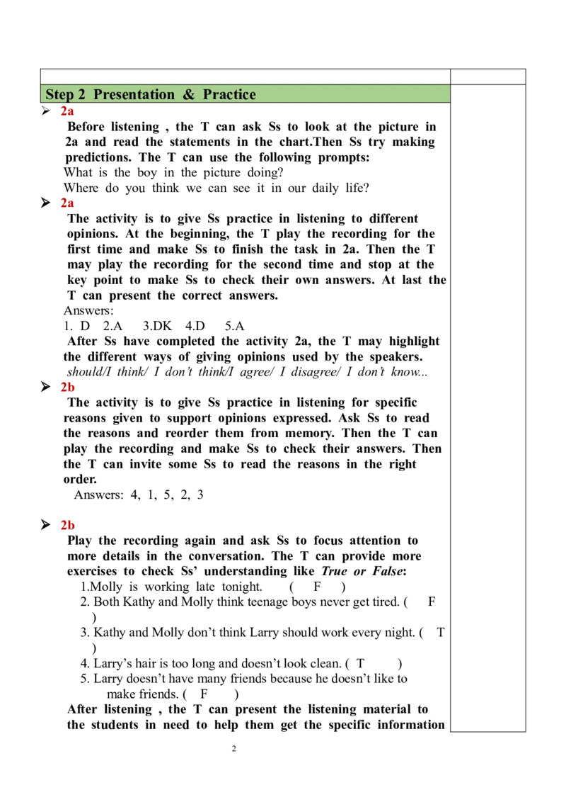 Unit7SectionA（2a-2d）教案_最新人教版英语九年级全册_新更新初中英语9全_05教案（多套）_分课时教案全英_Unit7