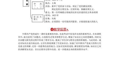 教案第14课中国诞生_初中_人教版初中历史新八上_2.教案+学案（多套）_全册教案_第1套：部编人教版8年级历史上册全册教案（26份）含板书及反思