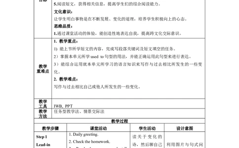 Unit4第6课时(SectionB3a-selfcheck)（教学设计）_最新人教版英语九年级全册_旧版可参考_01.英语9全一册-新课标PPT课件+教案+学案+作业第1套_教案