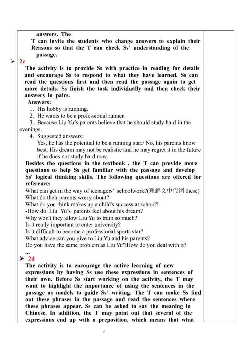Unit7SectionB（2a-2e）教案_最新人教版英语九年级全册_新更新初中英语9全_05教案（多套）_分课时教案全英_Unit7