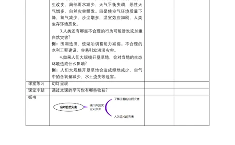 5应对自然灾害(第1课时)教案-六年级下册道德与法治_A493小学道法_26新六年级道法下册（统编版）_教学教案_教案四（配套课件四）