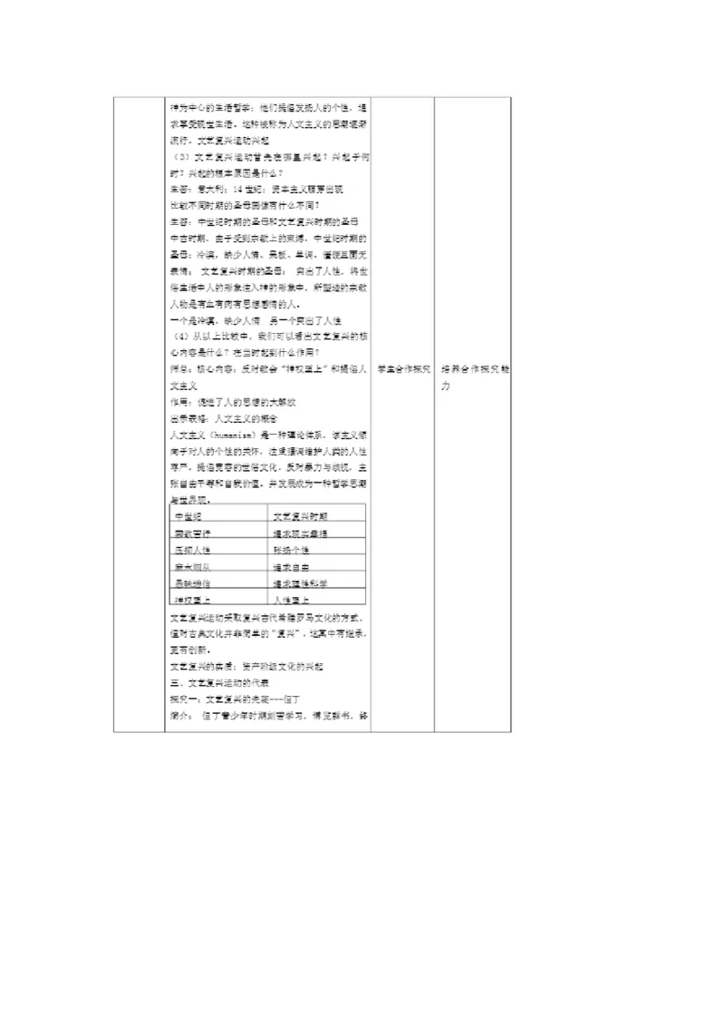 《第14课文艺复兴运动》河北省王利艳老师_新版初中_9上历史公开课_第五单元步入近代_第14课文艺复兴运动_《第14课文艺复兴运动》河北省王利艳老师