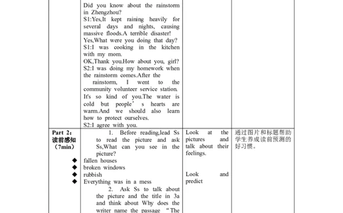 Unit5第2课时SectionA(3a-3c)(教学设计)-（人教版）_最新人教版英语八年级下册_旧版（有参考价值）_版本二_八年级英语下册（人教版）_教学设计