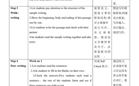 Unit8SectionB(3a～SelfCheck)_最新人教版英语九年级全册_新更新初中英语9全_新修订版英语9全一册教案课件-新修订版，第二单元有改动_核心素养教案