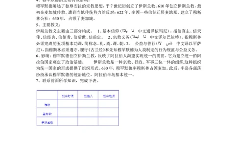 《第12课阿拉伯帝国》湖南省钟振芳老师_新版初中_9上历史公开课_第四单元封建时代的亚洲国家_第12课阿拉伯帝国_《第12课阿拉伯帝国》湖南省钟振芳老师