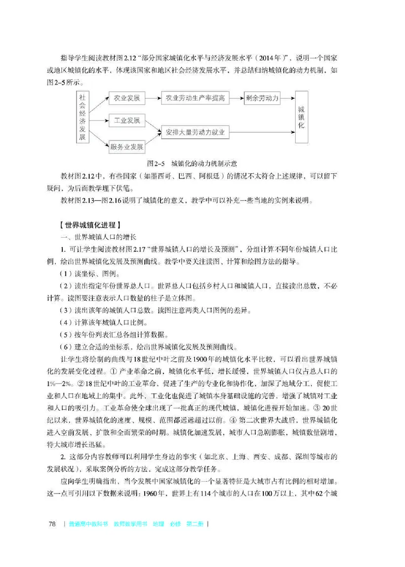 地理必修第二册教师用书_电子课本_高中教学用书_2019新人教版