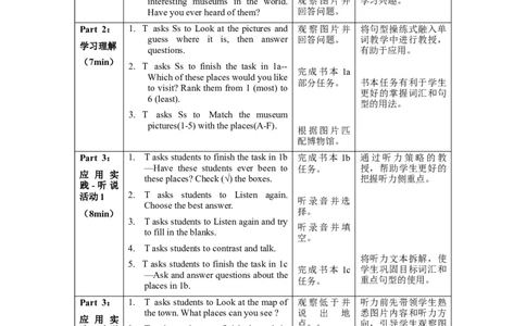 Unit9第1课时(SectionA1a-2c)（教学设计）-（人教版）_最新人教版英语八年级下册_旧版（有参考价值）_版本二_八年级英语下册（人教版）_教学设计