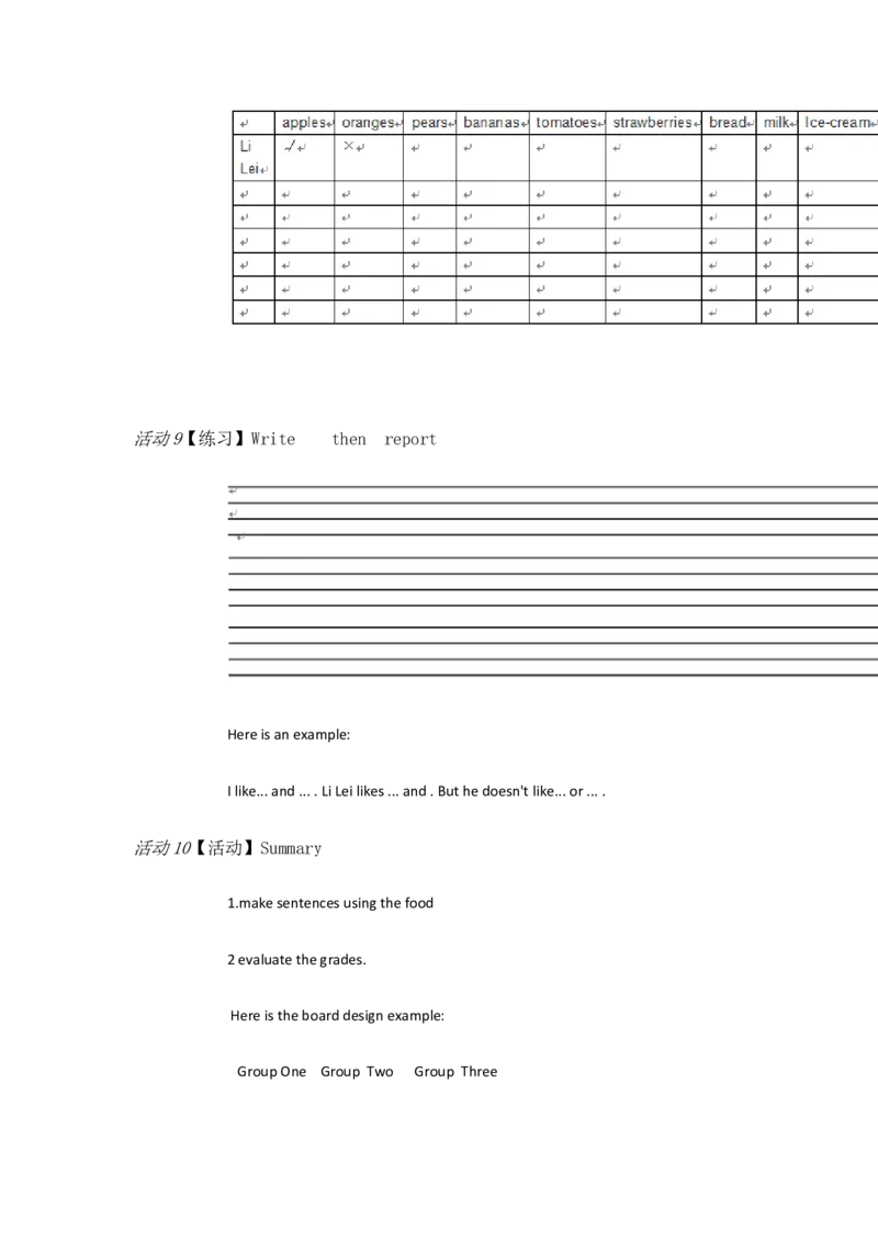 Unit6DoyoulikebananasA1a&mdash;2d[周燕梅]市一级优质课教案_最新人教版英语七年级上册_七上英语旧版_人教版初中英语7上(新目标)教案PPT课件优质课视频