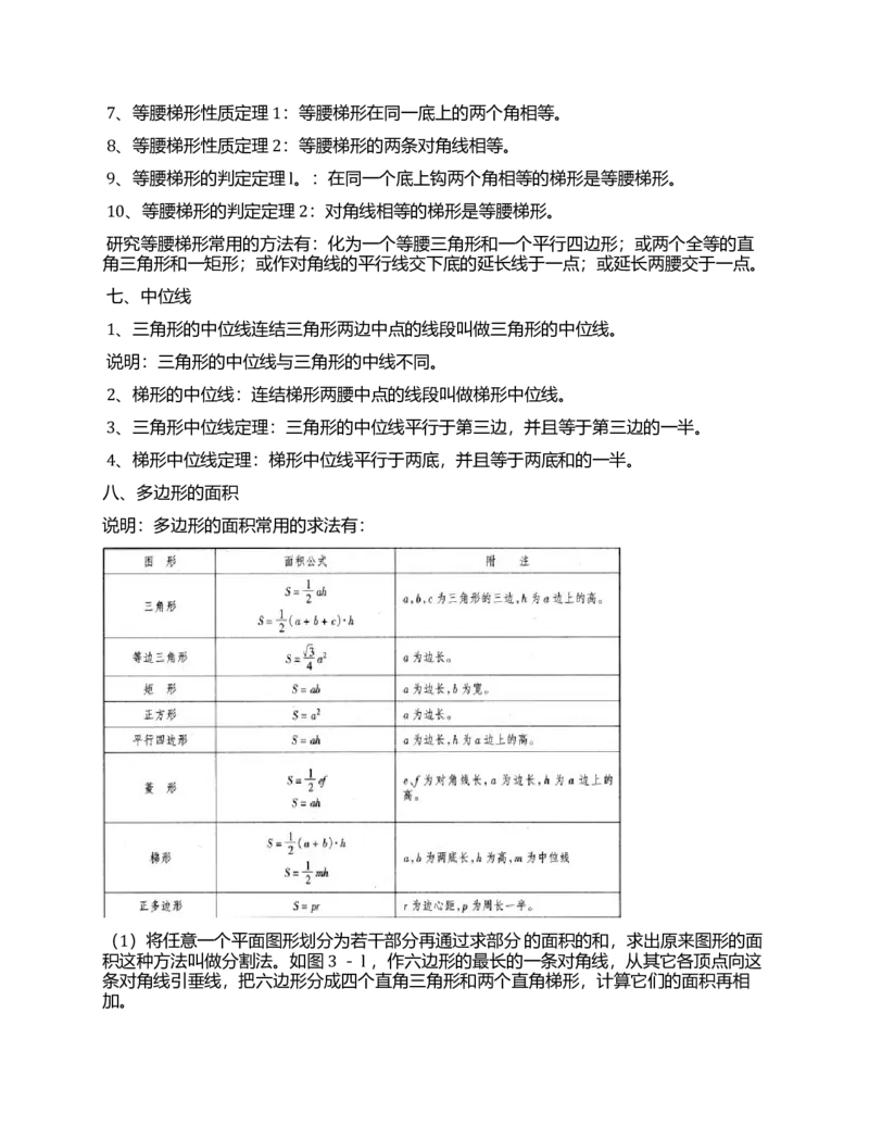 初中数学知识点清单全_《初中全科目知识点汇总》_初中数学知识点汇总