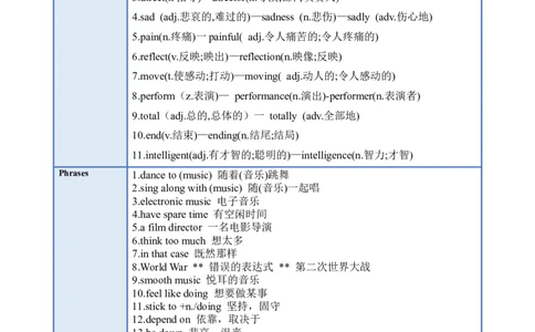 Unit9(单元知识清单)SectionA(基础+知识点+语法)-九年级英语全册同步备课系列(人教新目标Gofor_最新人教版英语九年级全册_新更新初中英语9全_10知识点_单元知识清单（第2套）