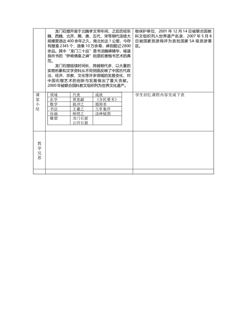 人教部编版历史七年级上：全册互动教案（66页，Word表格版）_初中_人教版初中历史新七上_2.教案+学案（多套）_1全册教案