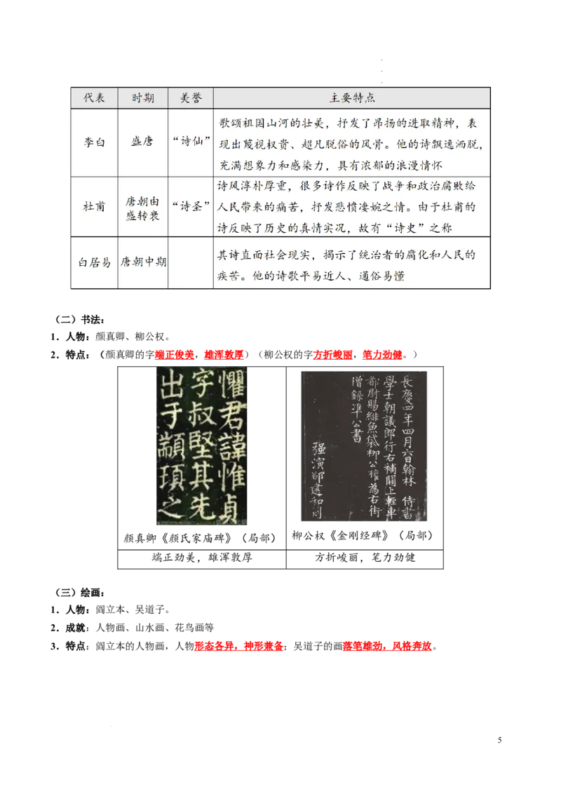 新七下第7课隋唐时期的科技与文化（解析版）_初中_人教初中历史新七下_2025春七下历史课时脉络+课时练习_第7课隋唐时期的科技与文化