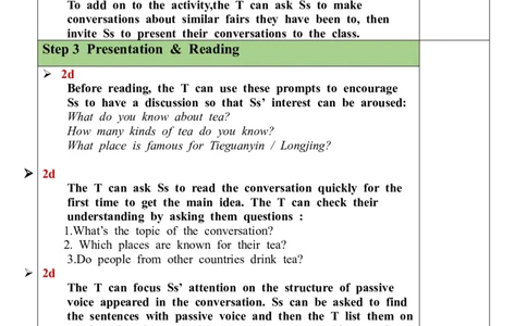Unit5SectionA（2a-2d）教案_最新人教版英语九年级全册_新更新初中英语9全_05教案（多套）_分课时教案全英_Unit5