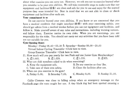 河南省部分名校2024-2025学年高一下学期3月联考英语试卷_2025年03月试卷_0319河南省部分名校2024-2025学年高一下学期3月联考