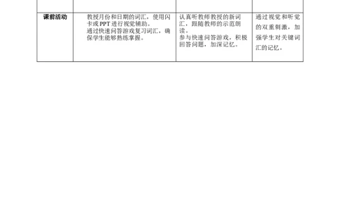 Unit7SectionAHowdowecelebratebirthdays？教学设计_最新人教版英语七年级上册_英语7上最新改版_02.英语7上-教案（表格式）
