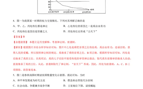 七上历史期中模拟卷（A卷）（解析版）_新版初中_最新历史七年级上册_12七上历史习题试卷_期中试卷_七上历史期中模拟卷（A卷）-2024-2025学年七年级历史上学期期中