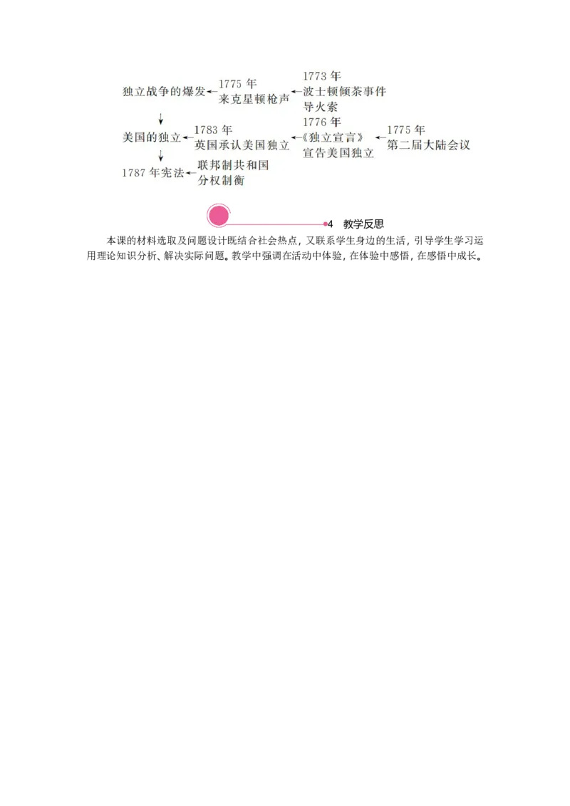 18.美国的独立_新版初中_最新历史九年级上册_03课件+教案9上历史_九上历史（教案备选1）