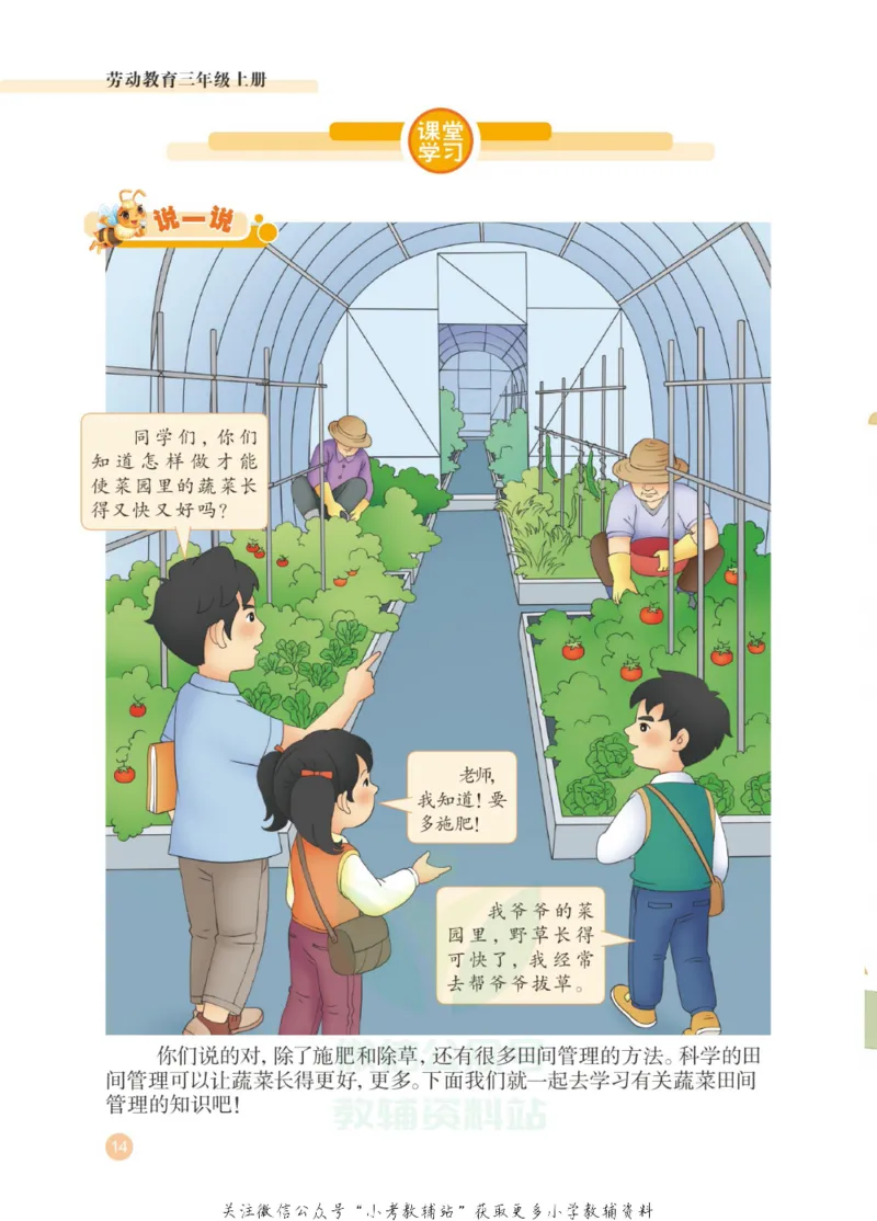 劳动教育3年级上册_电子课本_小学电子课本_11劳动技术_武汉版