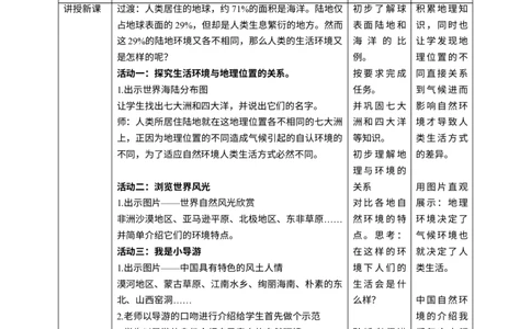 第七课《多元文化多样魅力》第1课时教学设计_A493小学道法_26新六年级道法下册（统编版）_教学教案_教案二