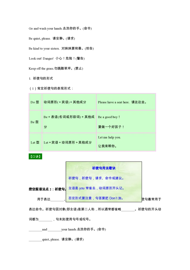 七下unit2语法归纳+练习-2024新教材-_最新人教版英语七年级下册_七下英语2025版_10、2025春英语人教7下单元语法归纳总结+练习（1-8单元）