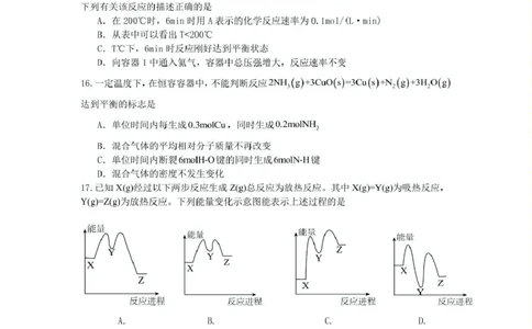 浙江省四校2024-2025学年高一下学期3月月考化学试题_2025年04月试卷_0403浙江省四校联盟2024-2025学年高一下学期3月联考_浙江省四校2024-2025学年高一下学期3月联考化学试题（pdf含答案）