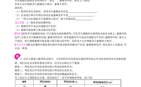 声音的特性（提高）知识讲解_初物_1初中物理_北京四中内部教案初二物理_声音的特性(提高)
