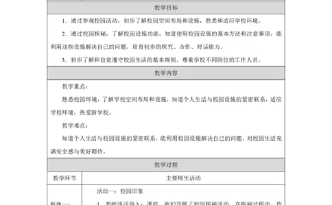 这是我们的校园1教案_A493小学道法_人教版小学道德与法治教学资源包_小学道法单独教案方便下载（1-6上下册）（2024秋旧版）_1-6上册（道德与法治教学设计）_1年级上册（24秋新教材）