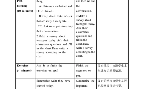 Unit9第4课时(SectionB1a-1d)（教学设计）_最新人教版英语九年级全册_旧版可参考_01.英语9全一册-新课标PPT课件+教案+学案+作业第1套_教案
